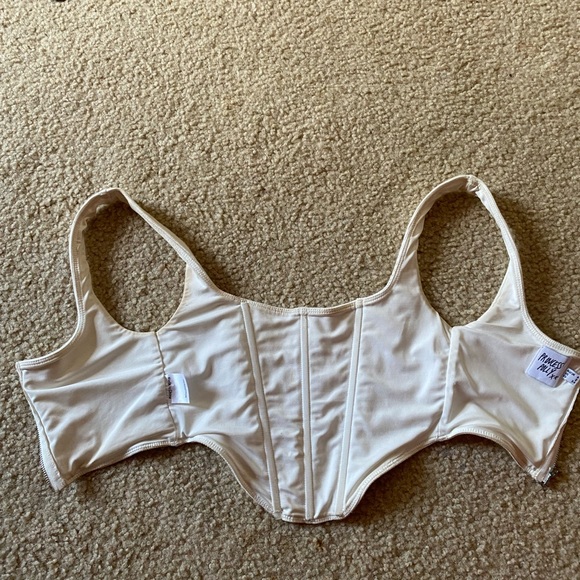 kaeshia rib bustier top - Picture 2 of 4